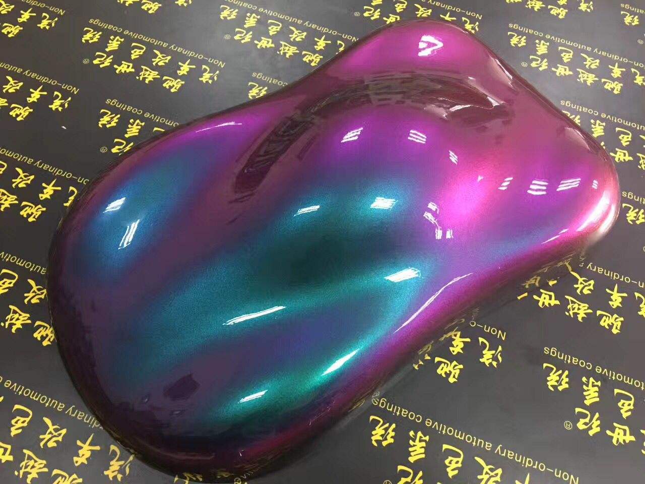 氧化聚乙烯蠟乳液在珠光漆體系應用